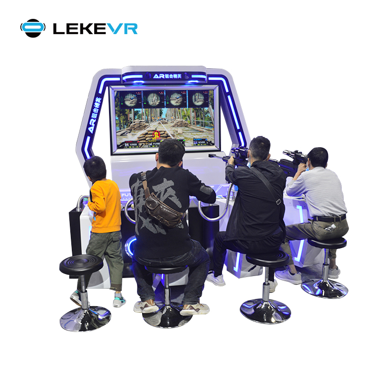 LEKE VR AR Sniper Elite Multiplayer Shooting Games Machine Virtual Reality Them Park Arcade Machine 