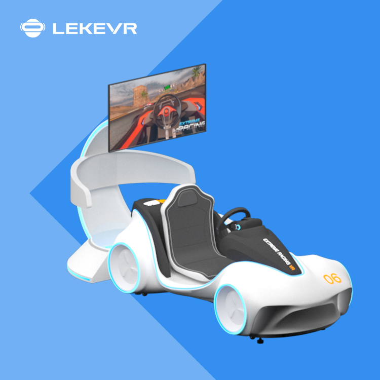 LEKE VR Flash Racing Simulator Virtual Reality Amusement Park Car Simulator